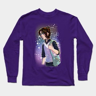 Dimitri - OC, from my WEBTOON “My Wolfsbane” Long Sleeve T-Shirt